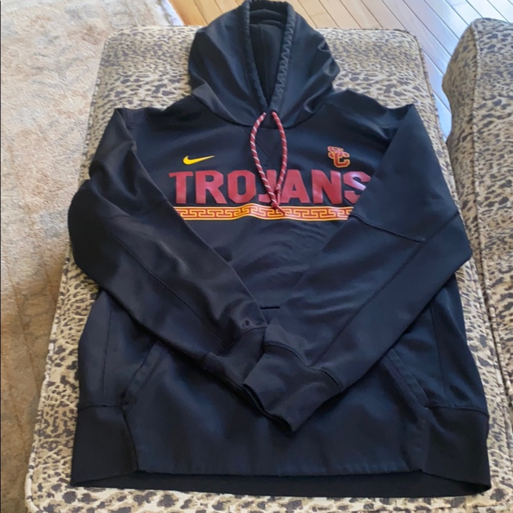 USC Trojans Nike Dri-fit black hoodie M